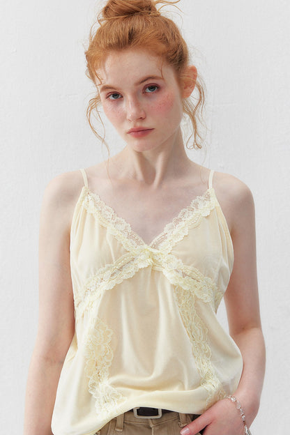 French Lace Camisole Top
