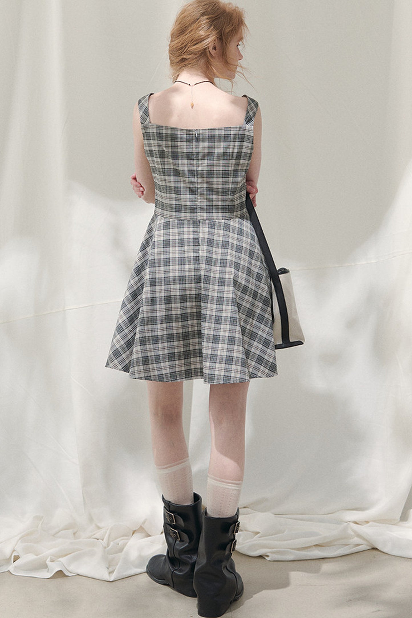 Summer Melody Plaid Dress