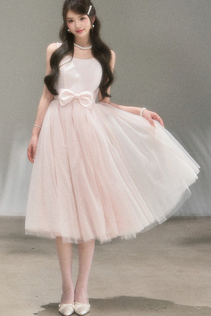 Mondlicht-Netzstoff-Ballettkleid
