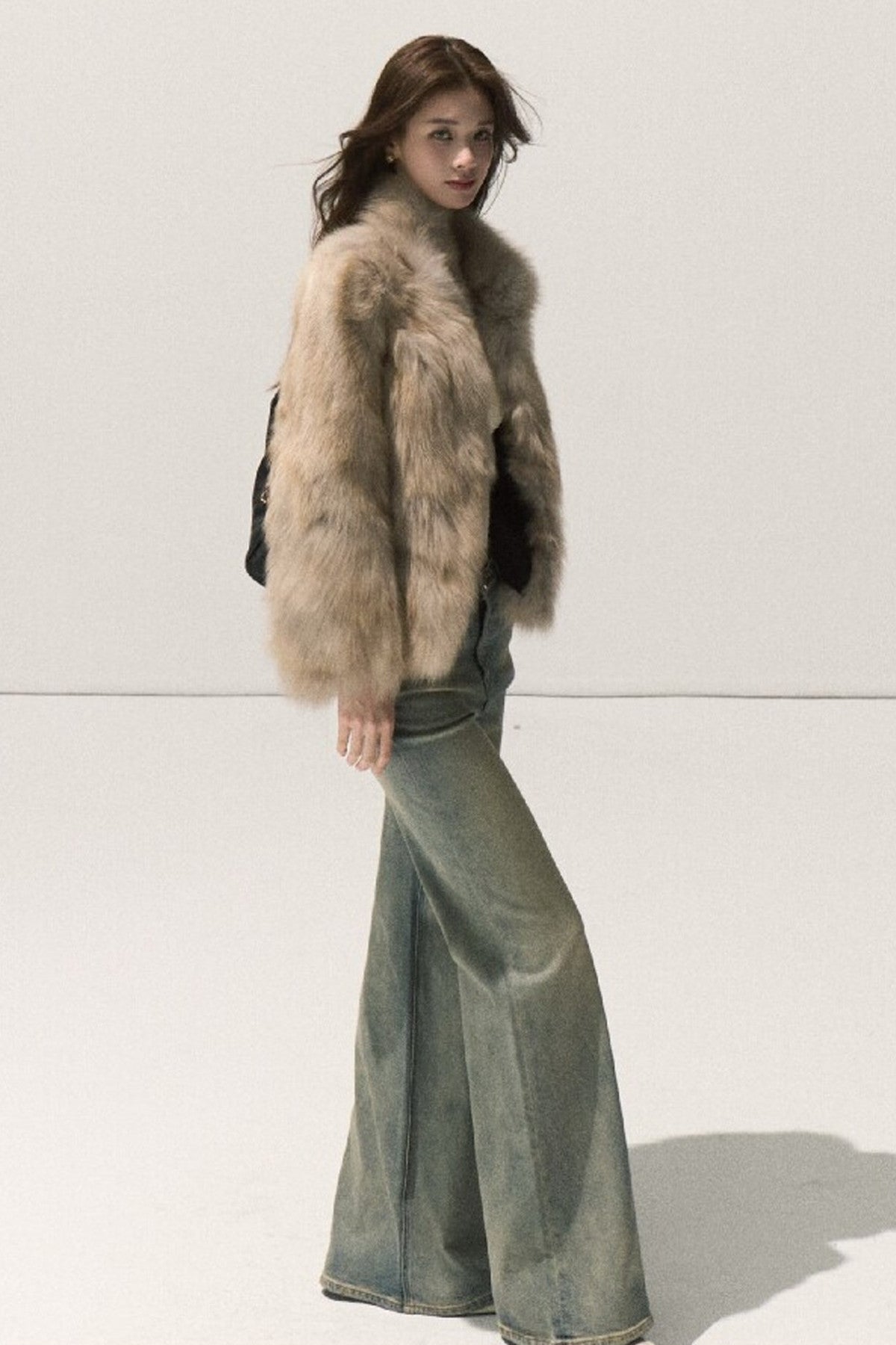 Fluffy Fox Fur Vest