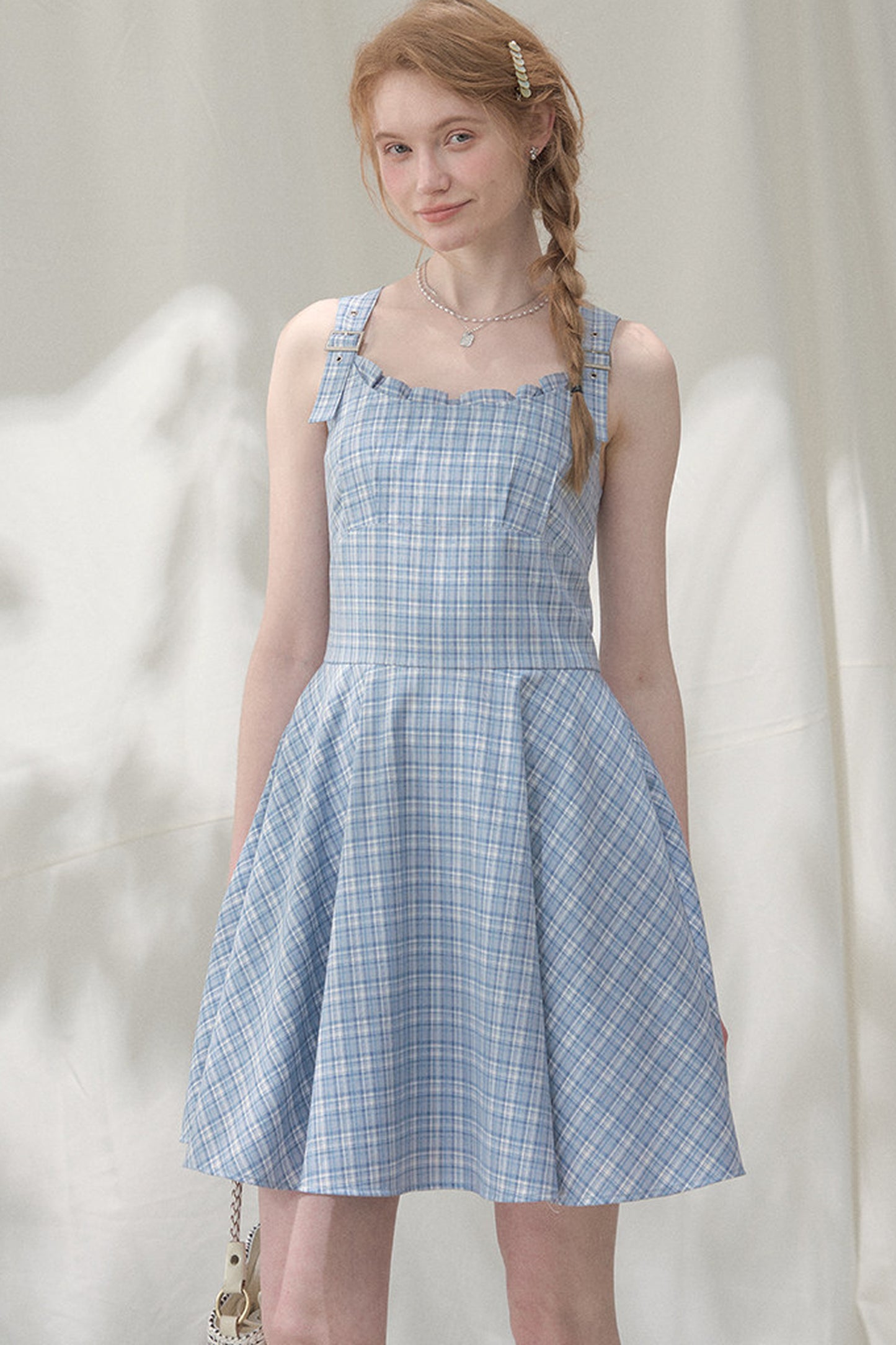 Summer Melody Plaid Dress