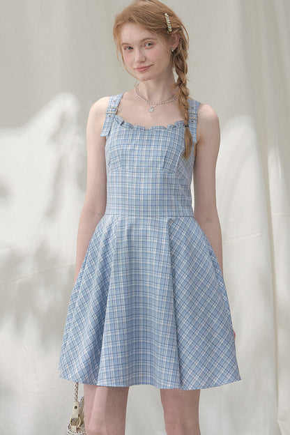 Summer Melody Plaid Dress