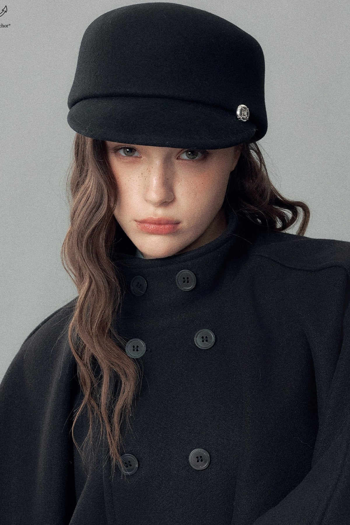 Wool Short-Brimmed Equestrian Hat