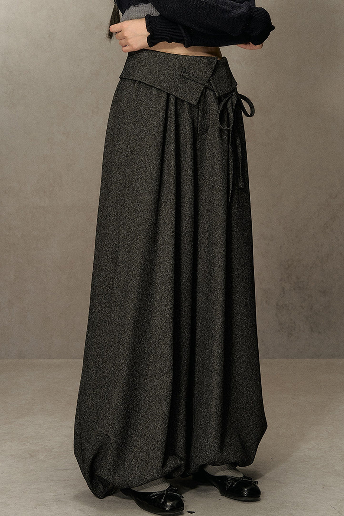 Vintage Lantern Loose Pants