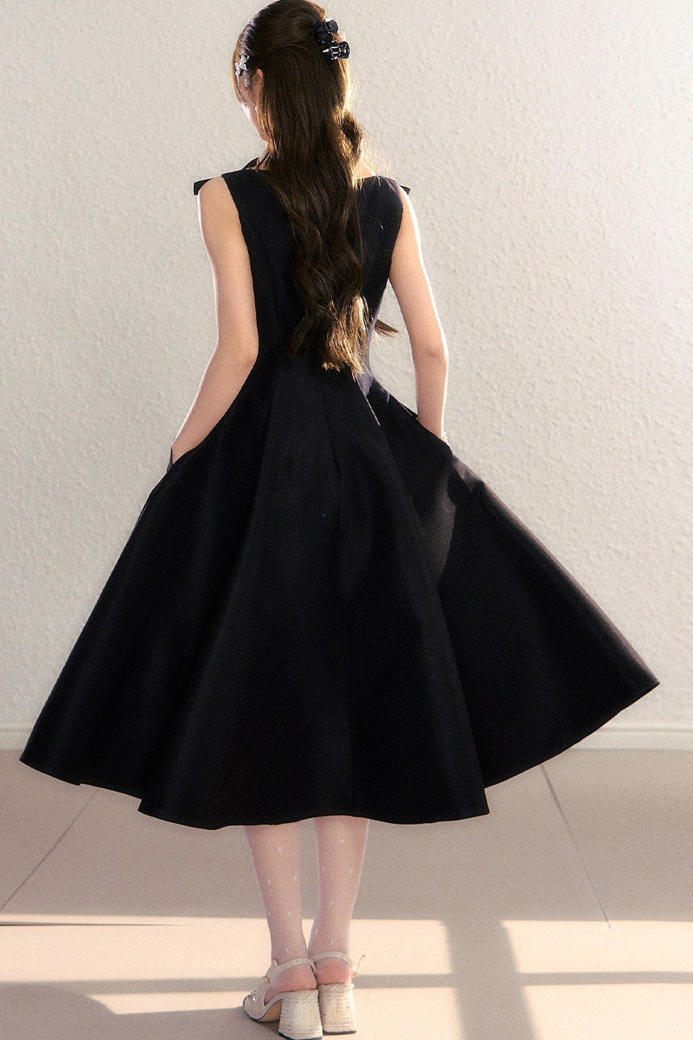 Vestido francés efecto adelgazante