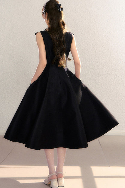 Vestido francés efecto adelgazante