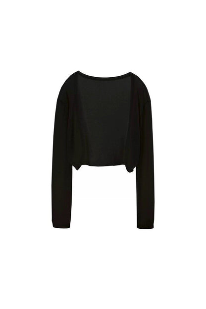 Long Sleeve Short Knitted Cardigan and Suspender Dress Set-Up