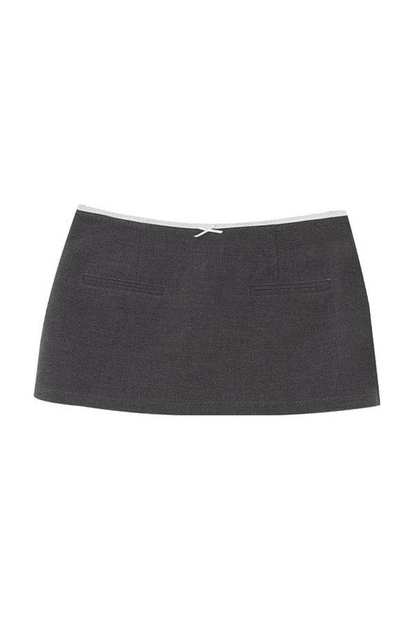 Tailored Mini Skirt