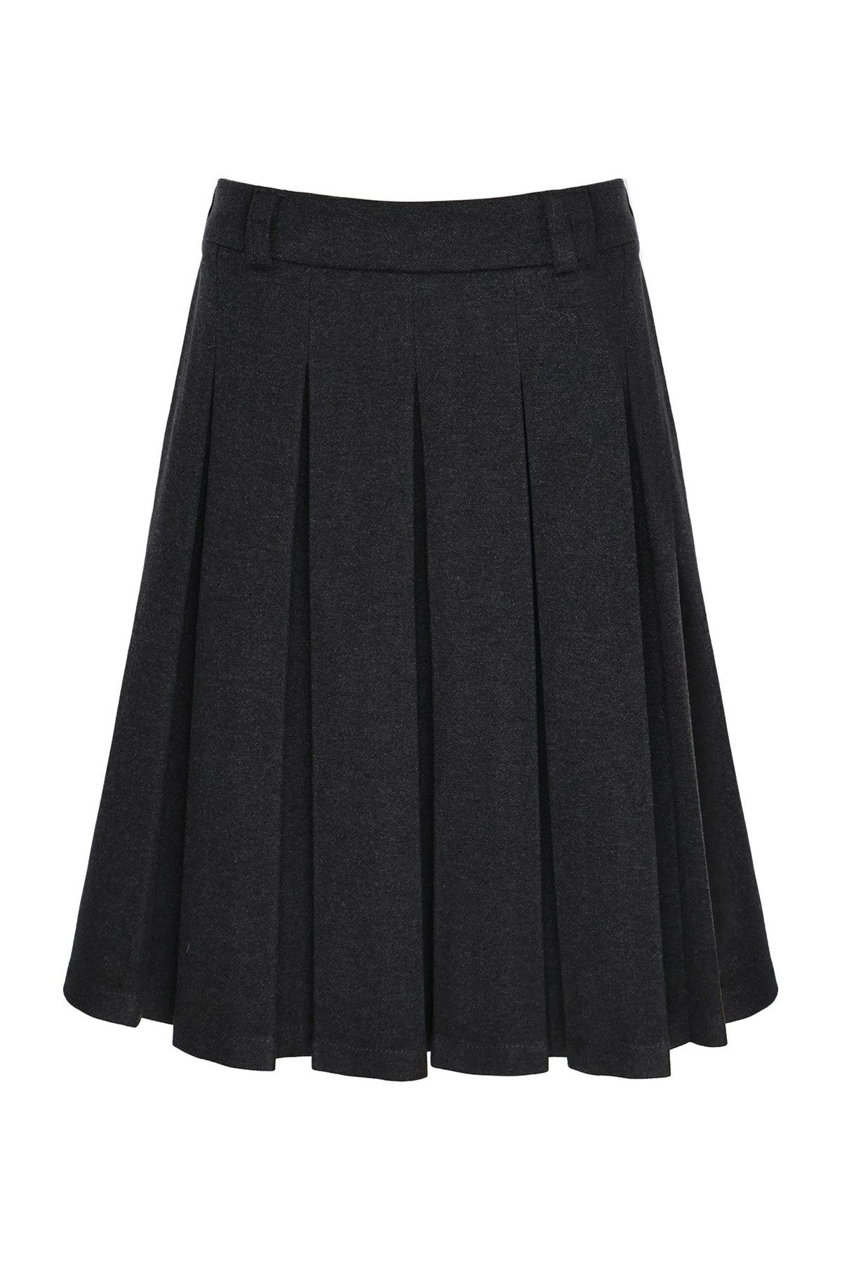 Lace Trim Knit Cardigan and Skirt Set-Up