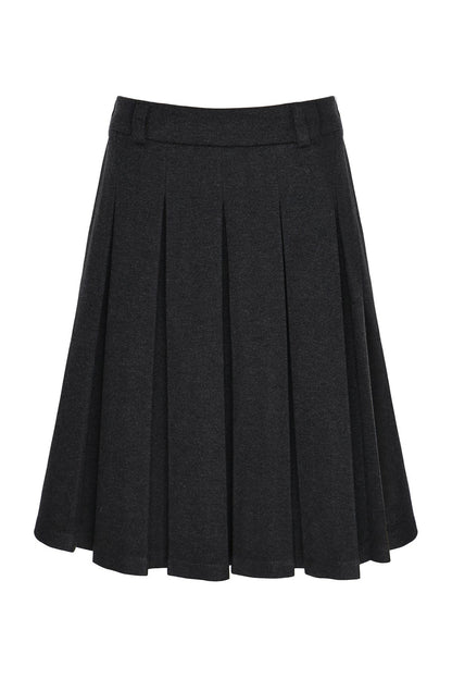 Lace Trim Knit Cardigan and Skirt Set-Up