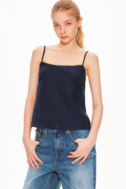Lyocell Tencel Spaghetti Strap Top