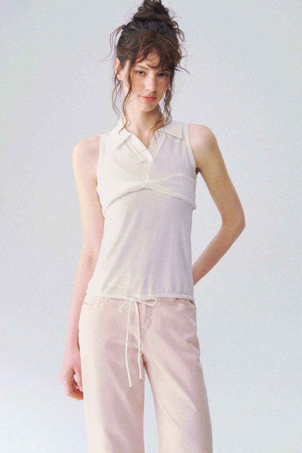 Twisted Knot Polo Vest