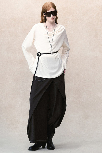 Completo con gilet in maglia Genesis