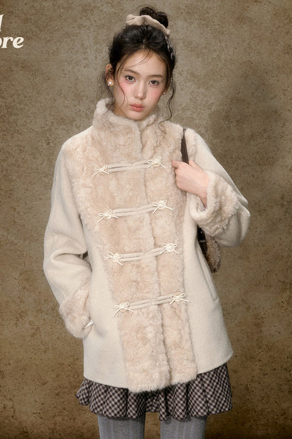 Mid-Length Double-Sided Woolen Jacket