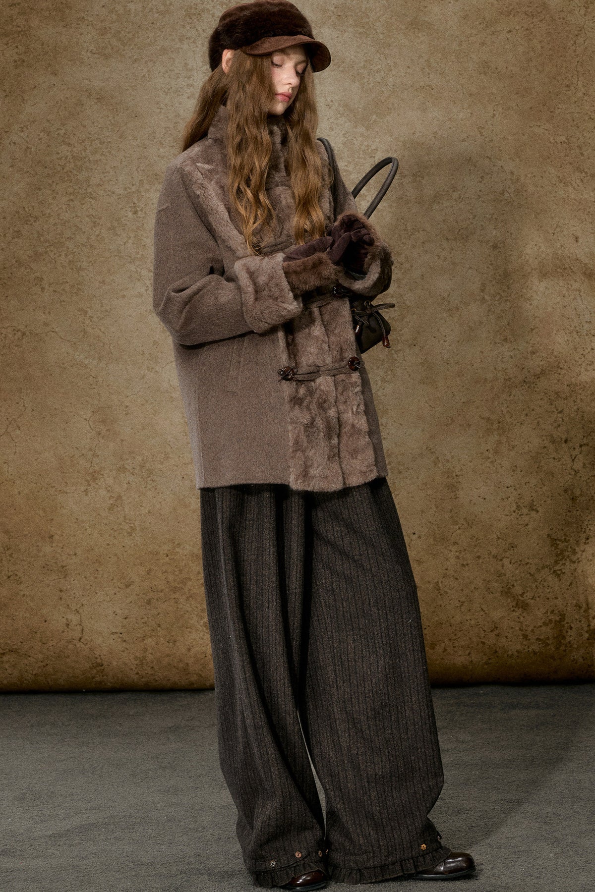 Mid-Length Double-Sided Woolen Jacket
