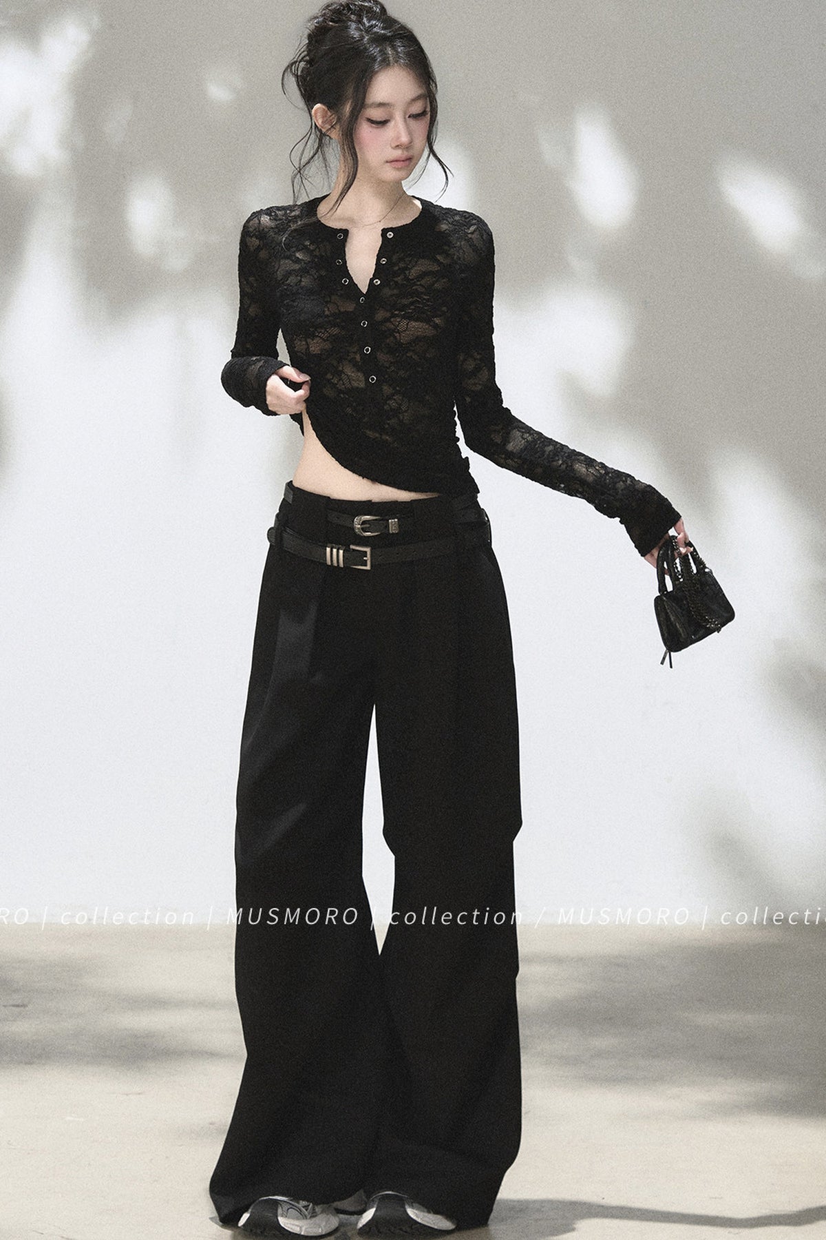 Loose Wide-Leg Trousers