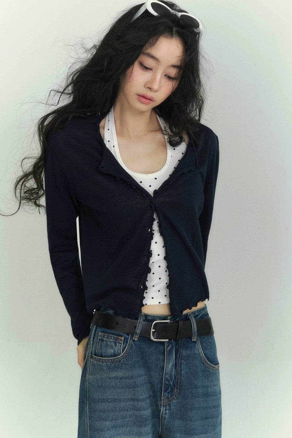 Mercerized Ultra-Thin Cardigan