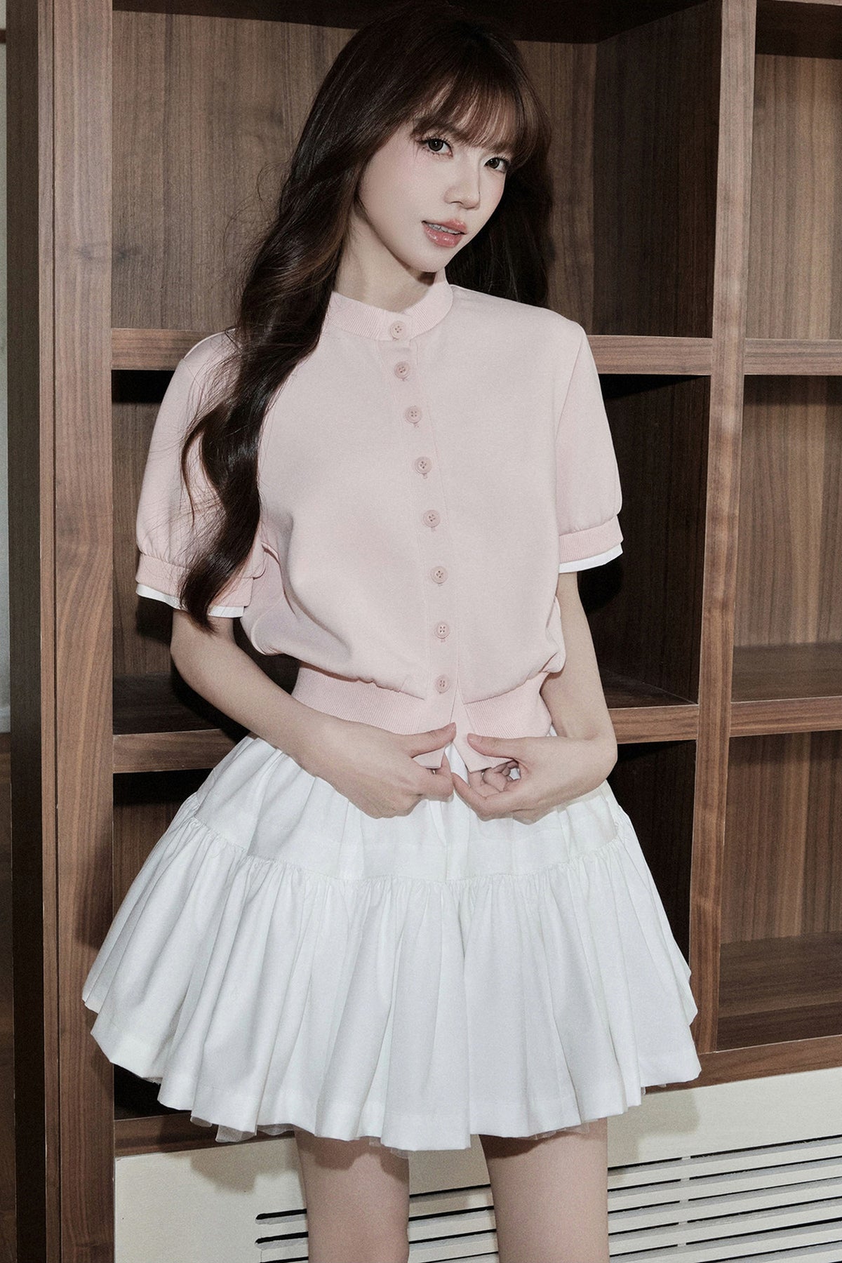 Ballet Style Double-Layer Mesh A-Line Cake Skirt