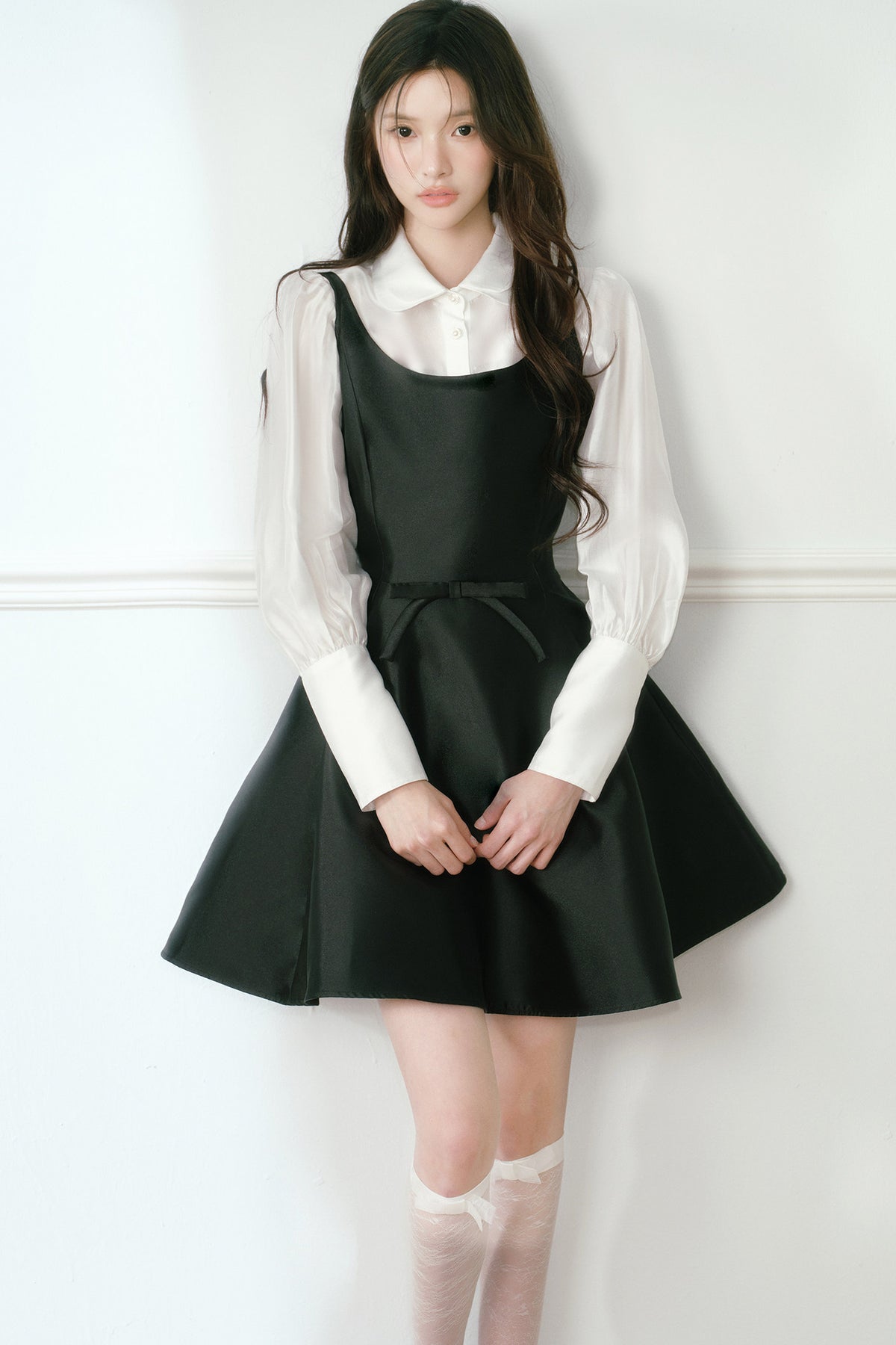 Glossy Sleeveless Dress