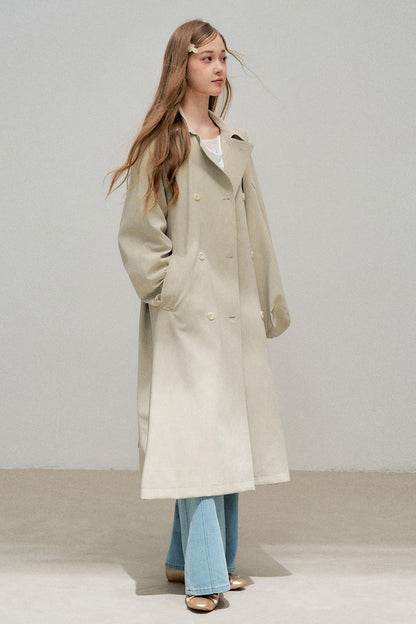 Warm Gray Classic Silhouette Jacket
