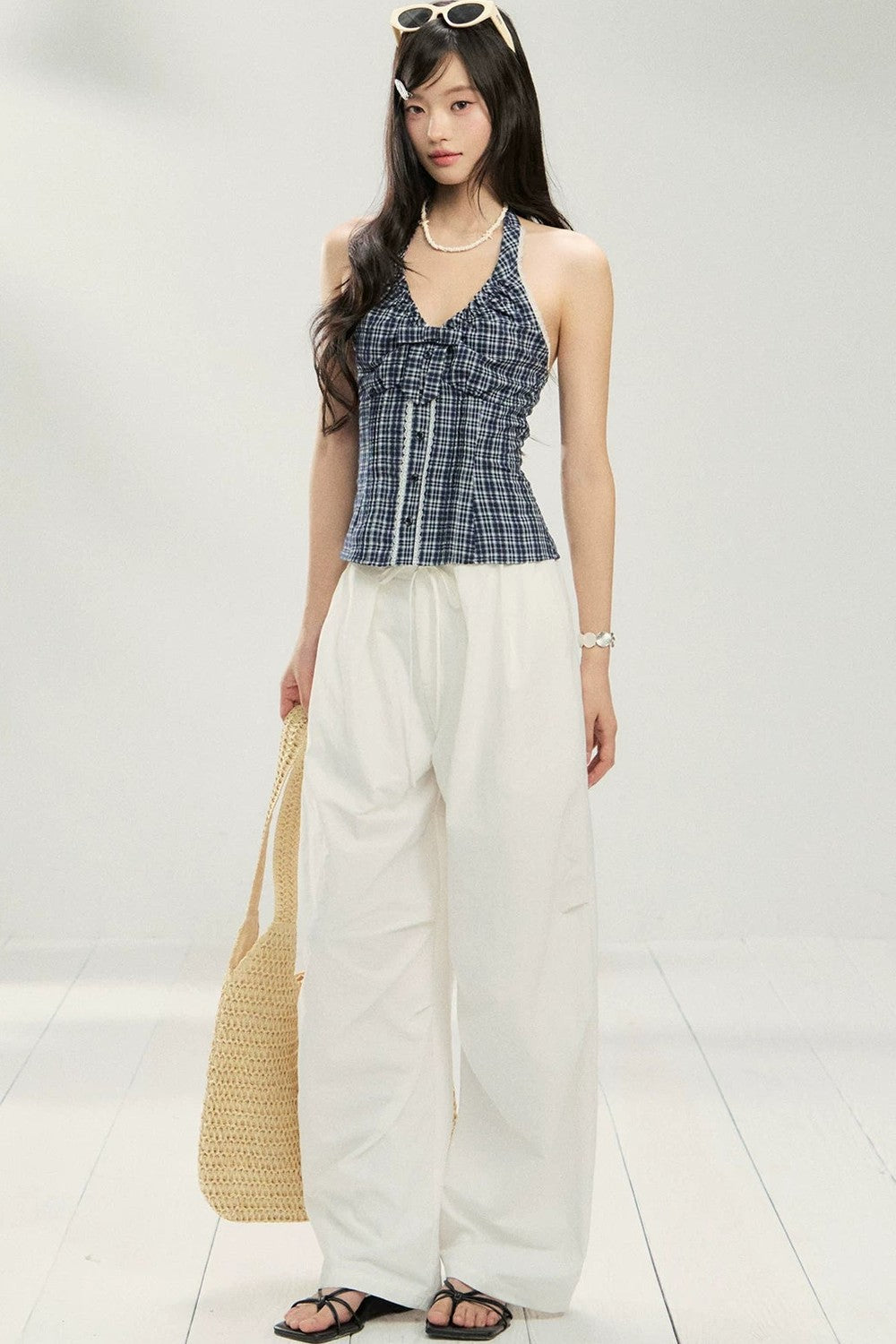 Retro Parachute Workwear Pants