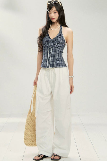 Retro Parachute Workwear Pants