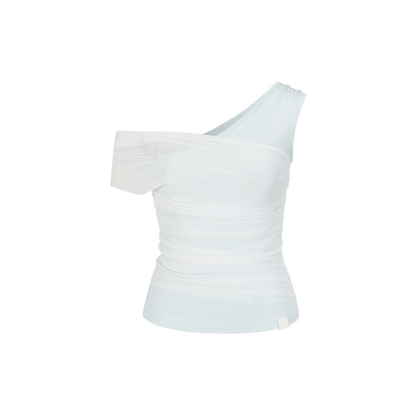 Patchwork Mesh Slimming Vest