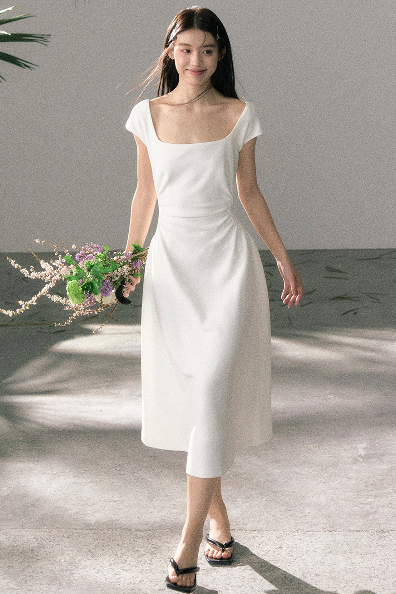 Summer Elegant Slim-Fit Versatile A-Line Dress