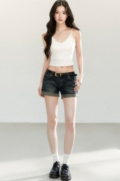 Elastic Lace V-Neck Camisole