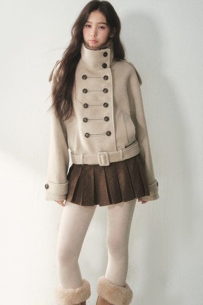 Double Breasted Wool Coat