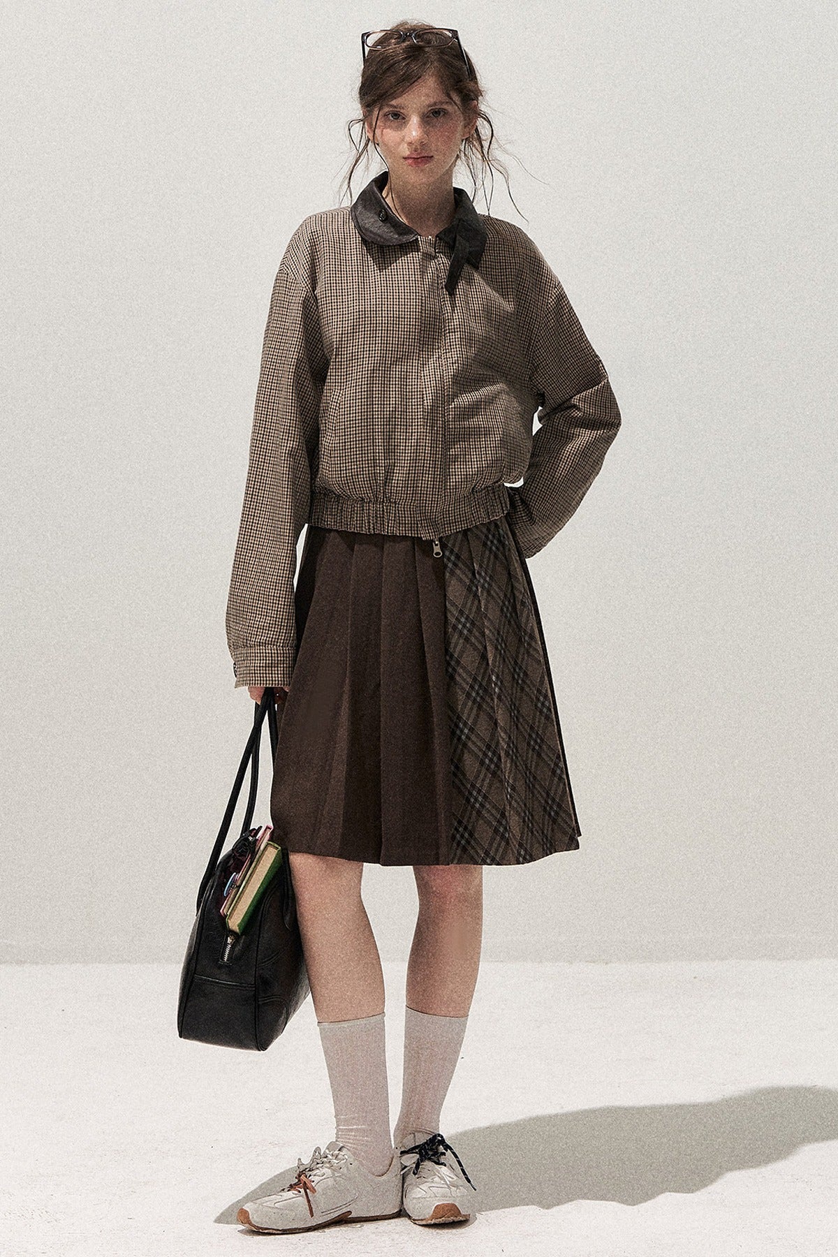 Reversible Houndstooth Jacket