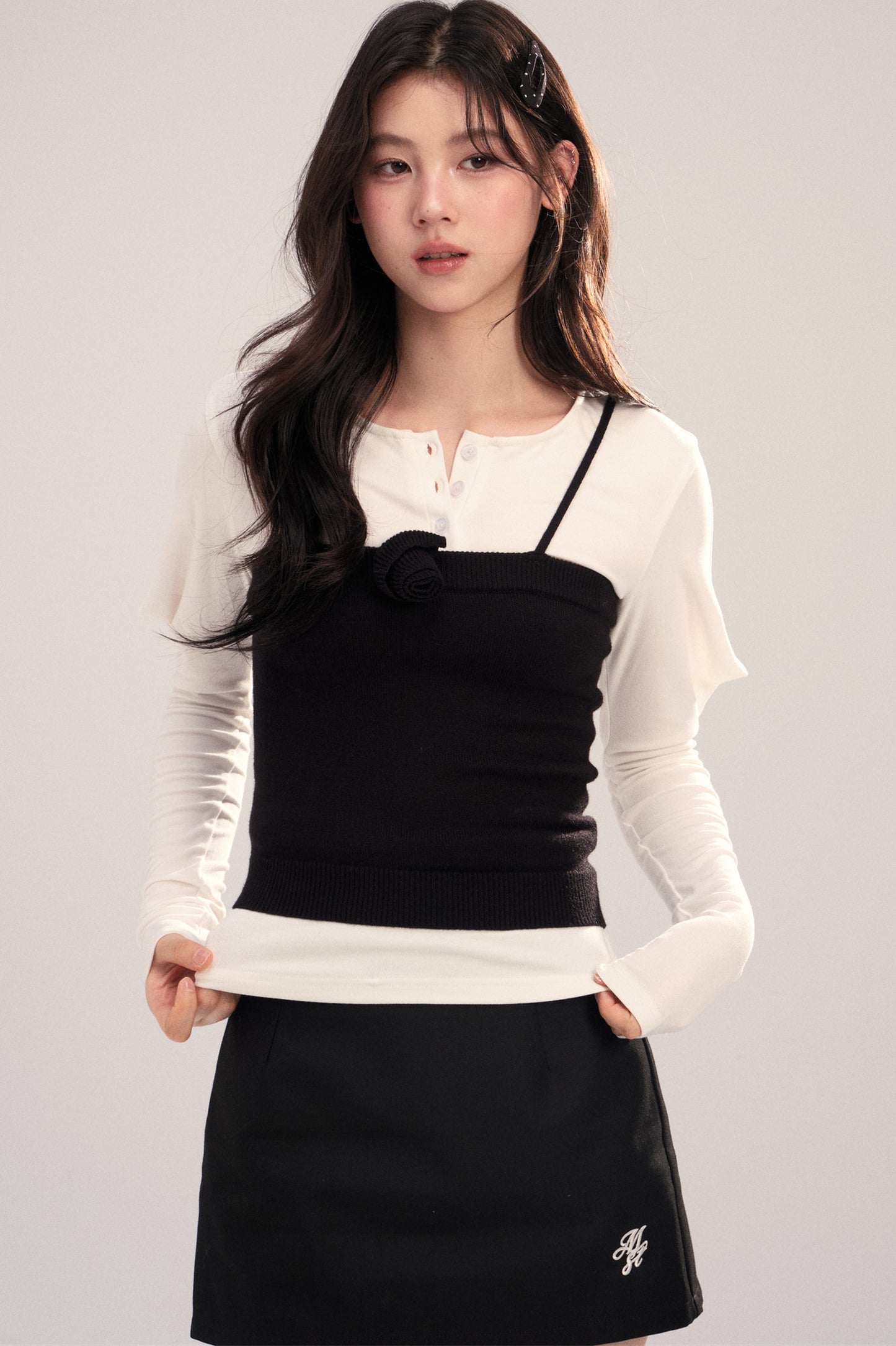 Slim Fit Knitted Vest