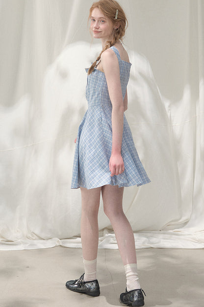 Summer Melody Plaid Dress