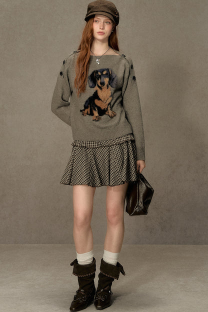 Dachshund Puppy Pullover Sweater