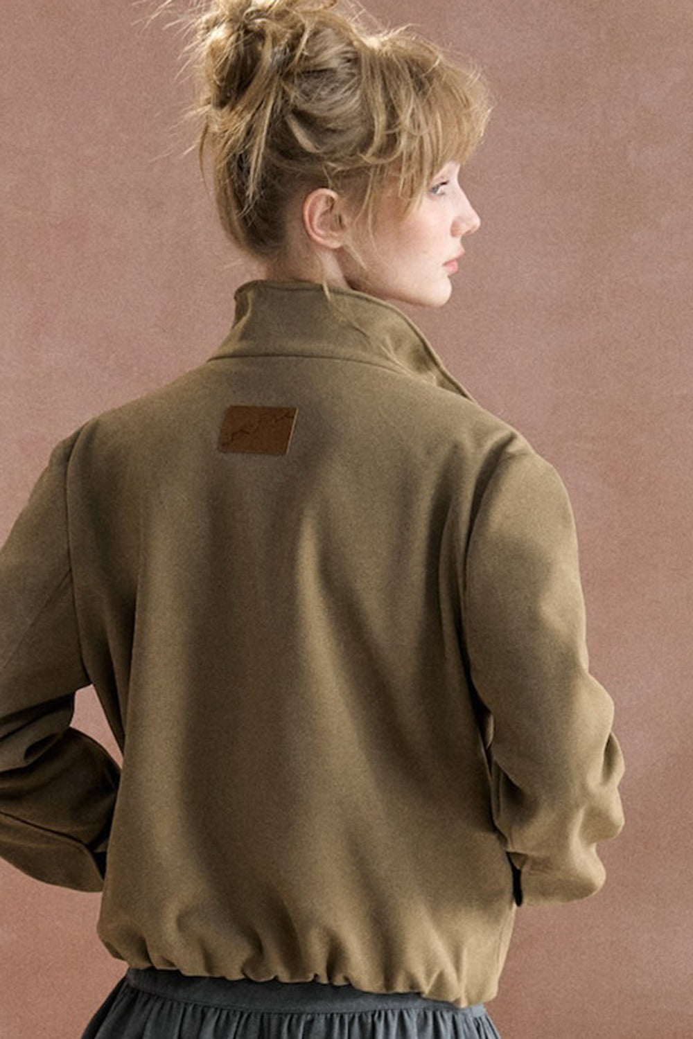 Crinkled Pleated Jacket