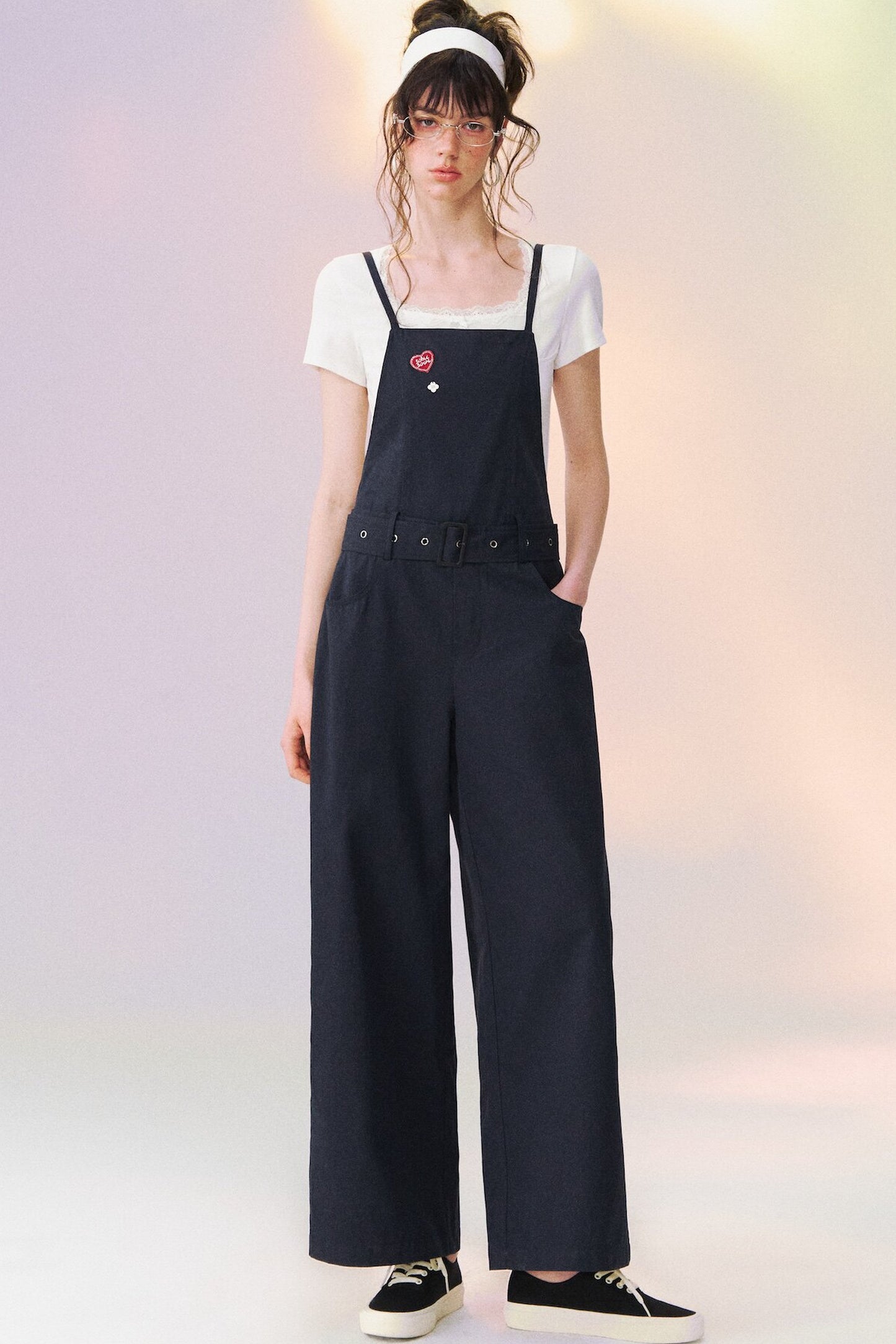 Square Neck Lace Trim Top