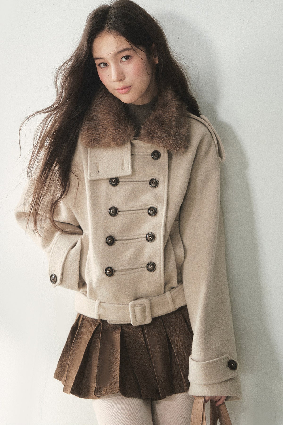 Double Breasted Wool Coat