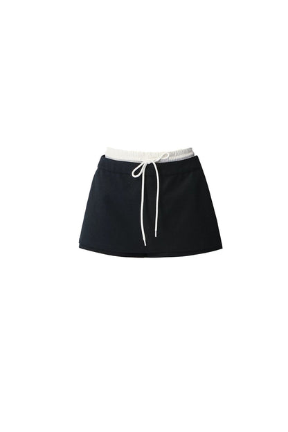 Korean Tie-Waist Blouse Set-Up