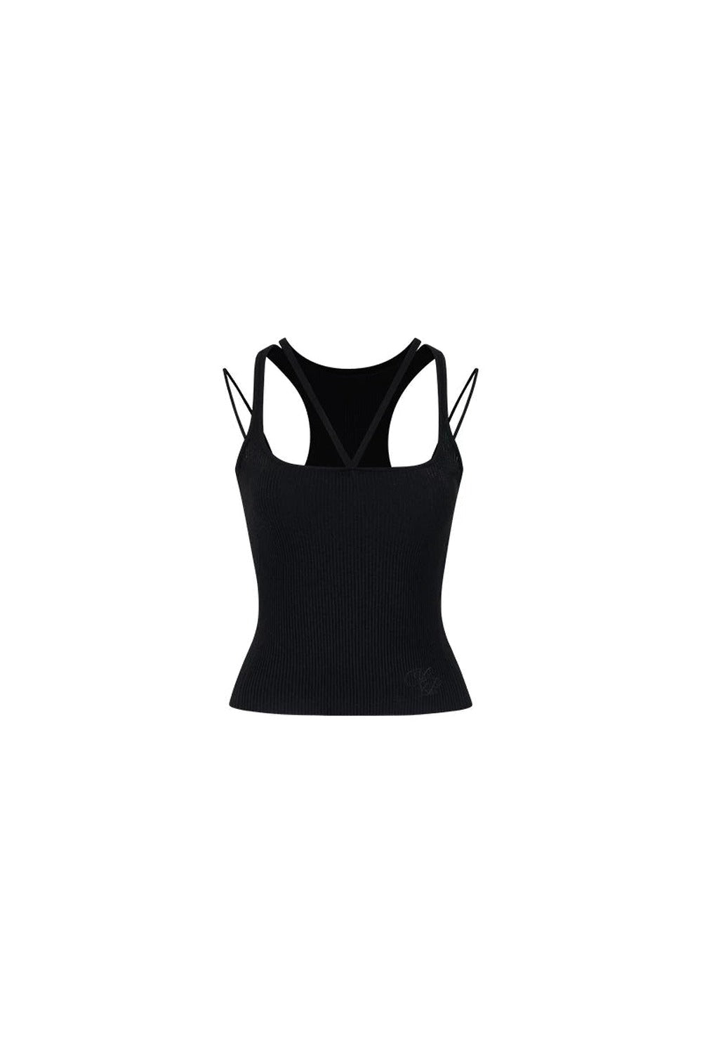 Camisola de punto con múltiples tirantes
