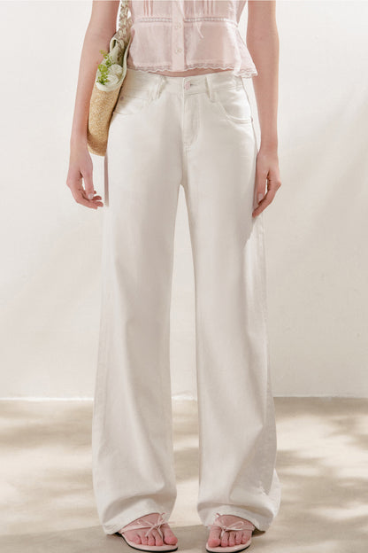 Lyocell Soft Denim Pants