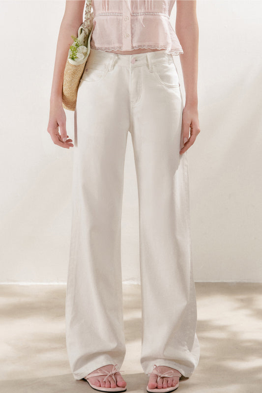 Lyocell Soft Denim Pants