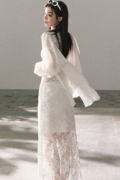French Romantic Lace Skirt Set-Up
