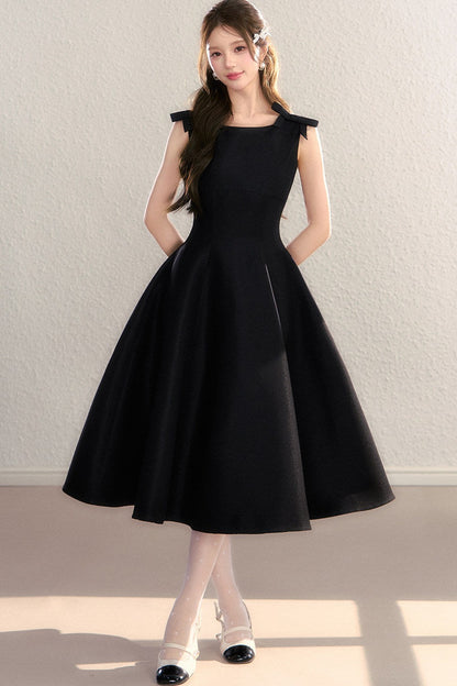 Vestido francés efecto adelgazante