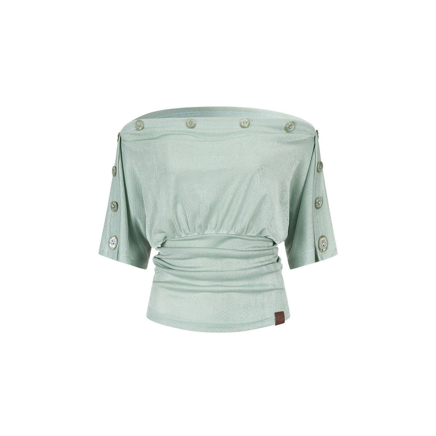 One-Shoulder Drapey Camisole Top