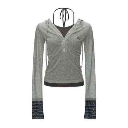 Tencel Snowflake Layered Top
