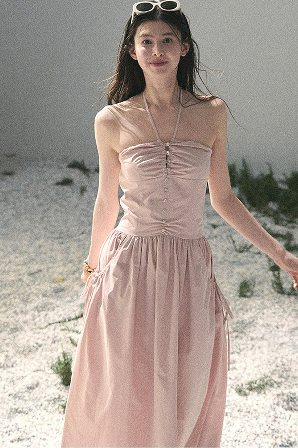 Abito Halter French Vibe
