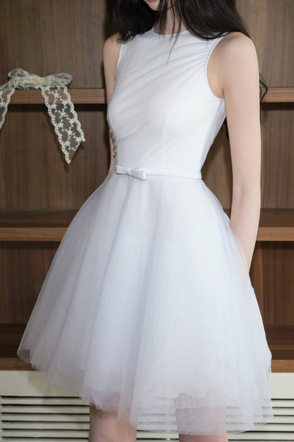 Butterfly Bow-Knot Mesh Dress