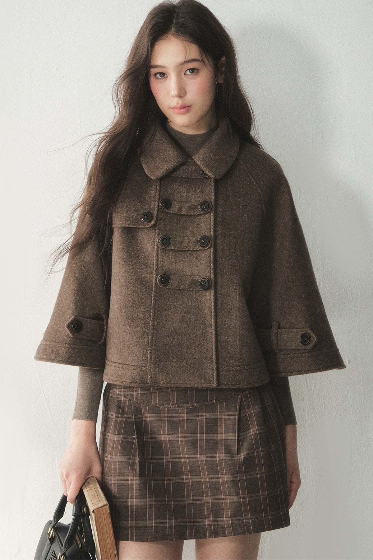 Wool Napoleon Cape