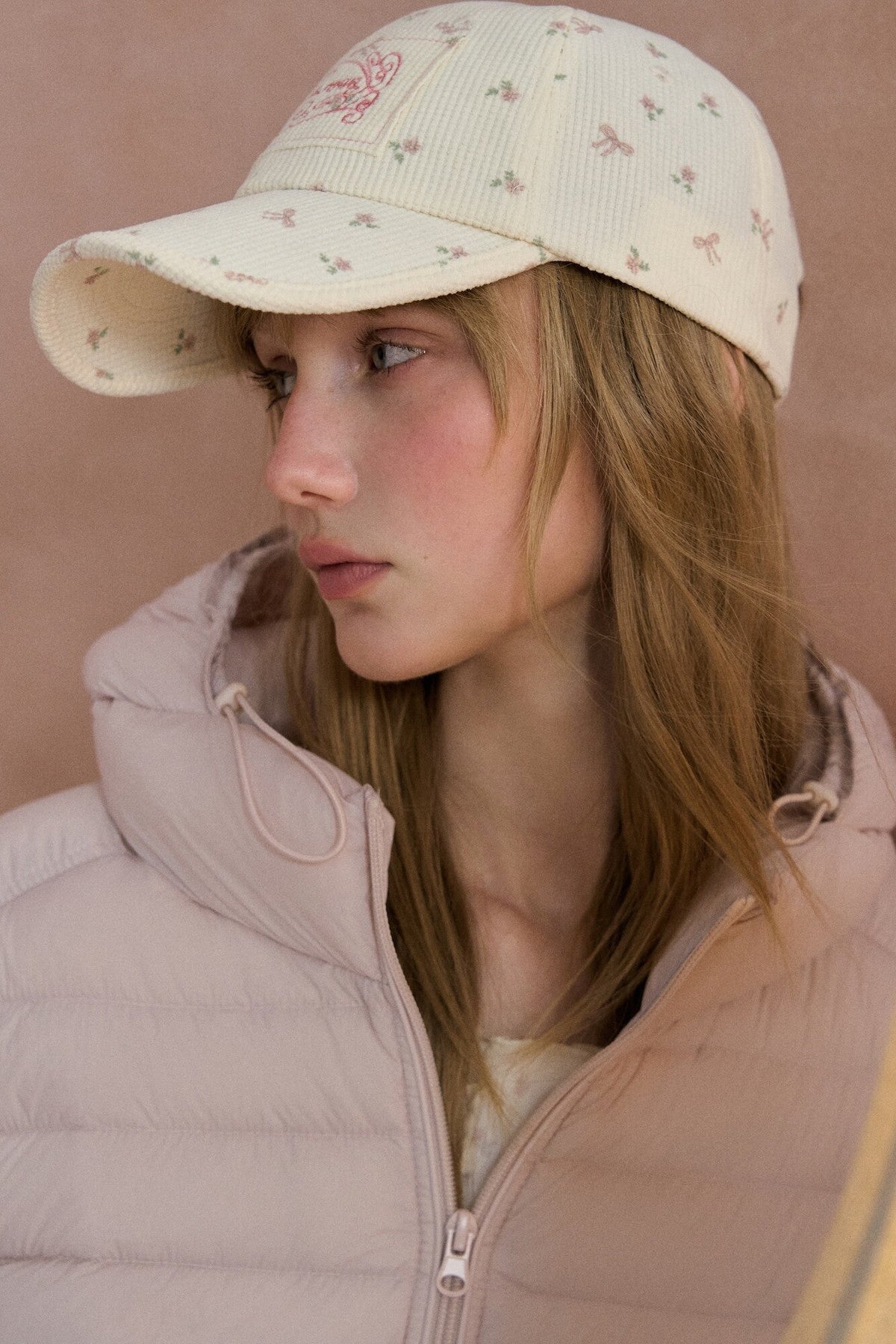 Color-Blocked Embroidered Baseball Cap