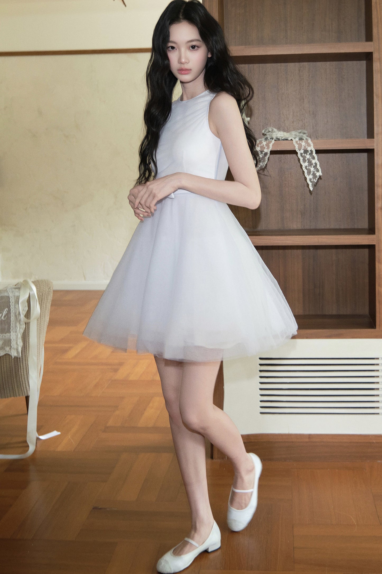 Butterfly Bow-Knot Mesh Dress